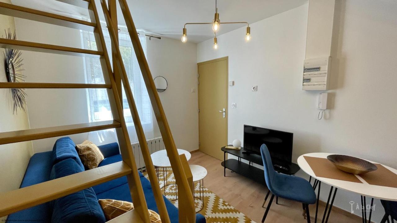 A La Clef - Duplex Cosy Proche Gare Et Centre - Ideal Pro & Couple - Wifi لو مان المظهر الخارجي الصورة