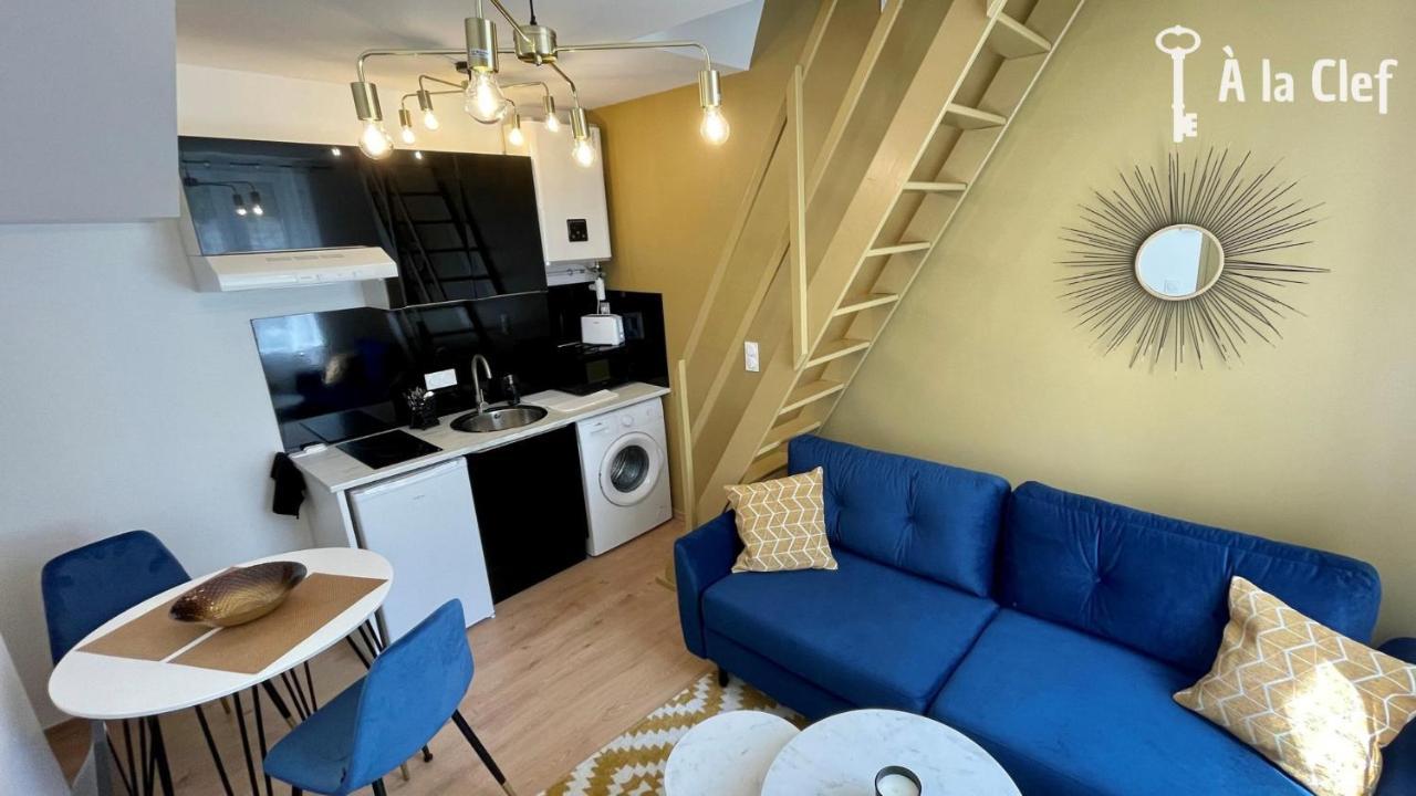 A La Clef - Duplex Cosy Proche Gare Et Centre - Ideal Pro & Couple - Wifi لو مان المظهر الخارجي الصورة